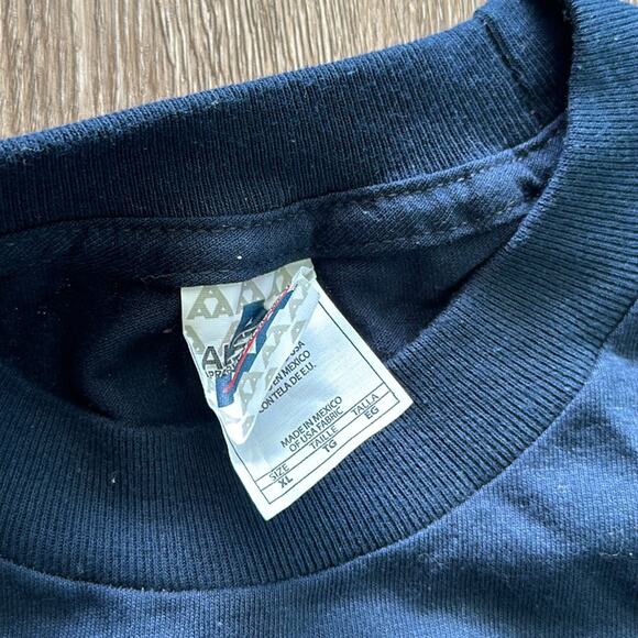 Hooters Indianapolis Firefighter Tee Navy XL | Salutes America’s Bravest Shirt - Picture 3 of 4